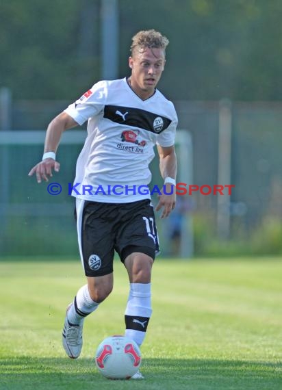 Testspiel SV Spielberg - SV Sandhausen im Talberg-Stadion (© Kraichgausport / Loerz)